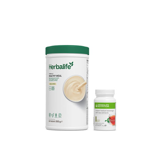 Herbalife Starter Breakfast Kit - Formula 1 and Instant Herbal Beverage