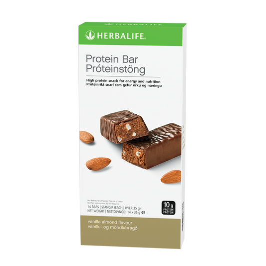 Protein Bars Vanilla Almond 14 bars per box